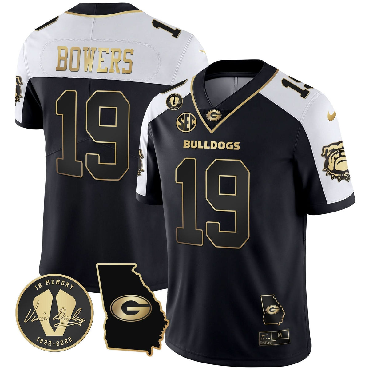 Green Bay Packers 2023 Vapor Jersey - Georgia Map