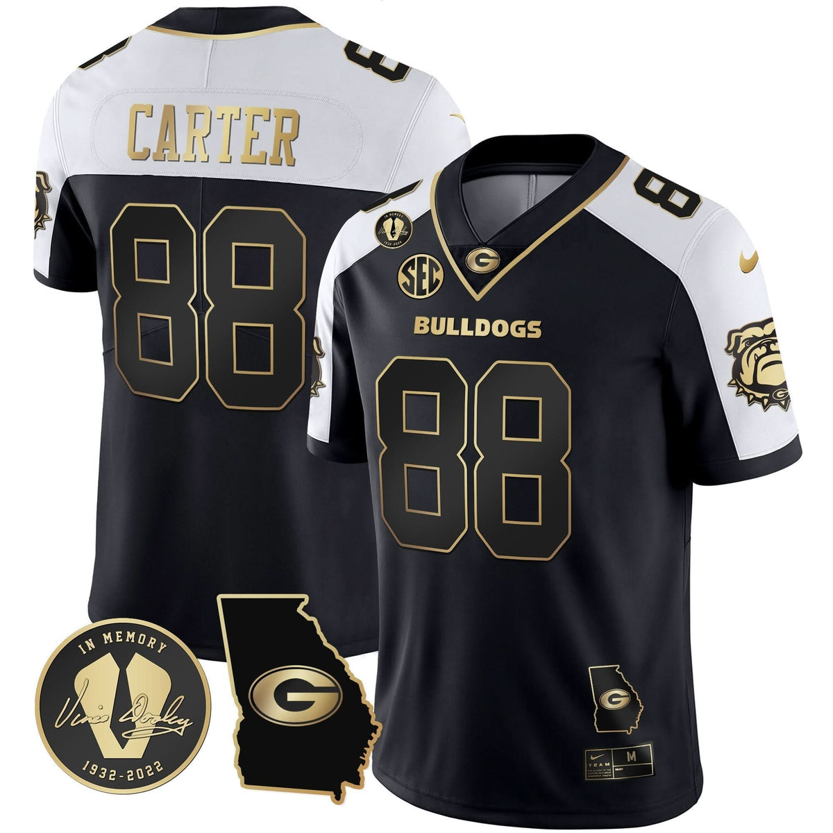 Green Bay Packers 2023 Vapor Jersey - Georgia Map