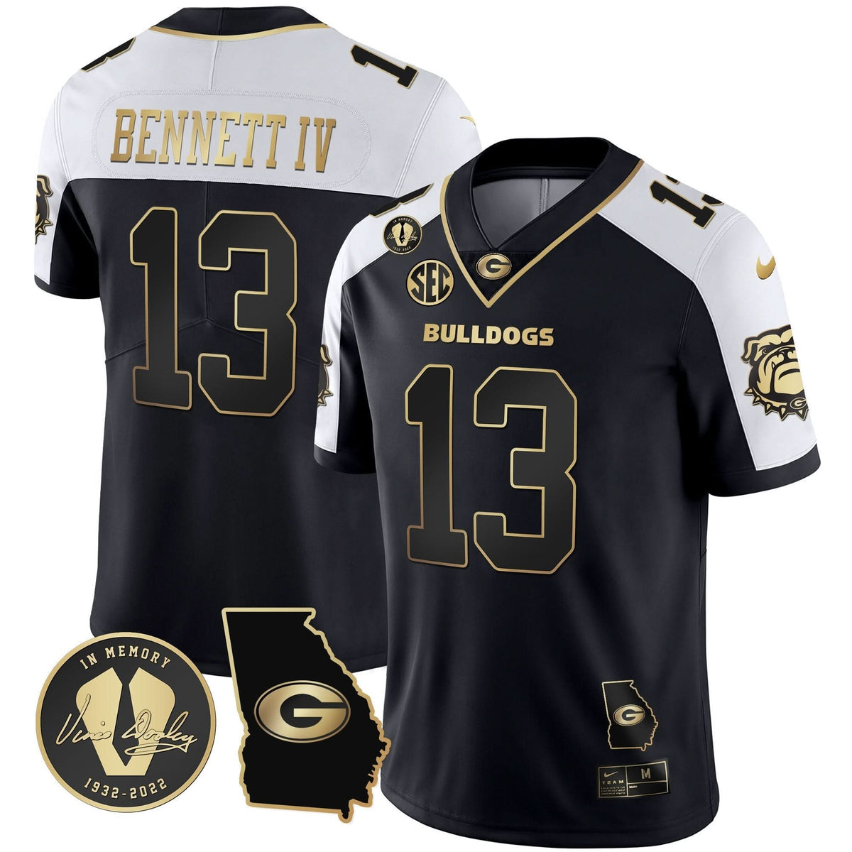 Green Bay Packers 2023 Vapor Jersey - Georgia Map