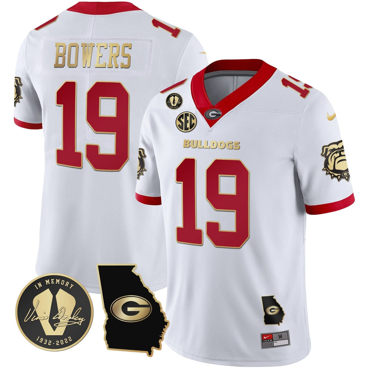 Green Bay Packers 2023 Vapor Jersey - Georgia Map