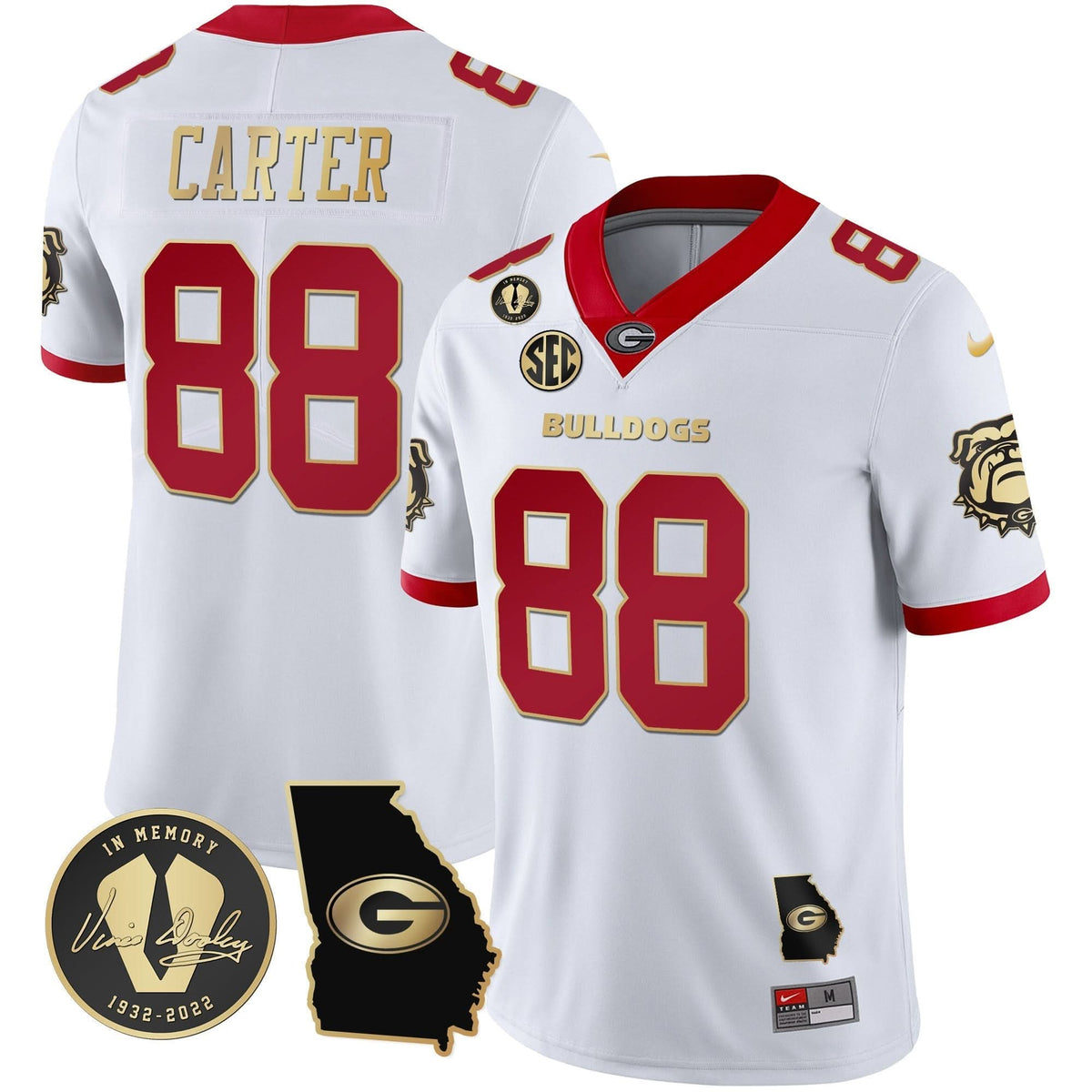Green Bay Packers 2023 Vapor Jersey - Georgia Map