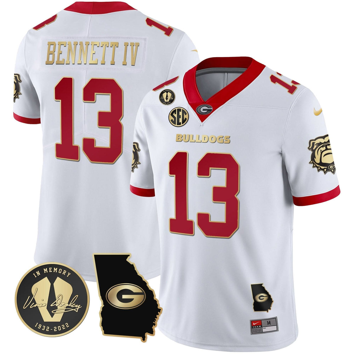 Green Bay Packers 2023 Vapor Jersey - Georgia Map