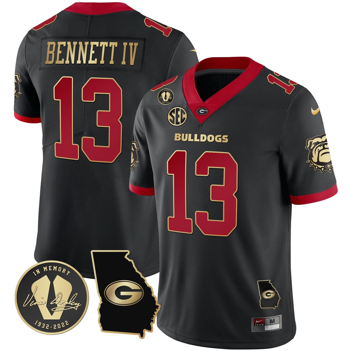 Green Bay Packers 2023 Vapor Jersey - Georgia Map