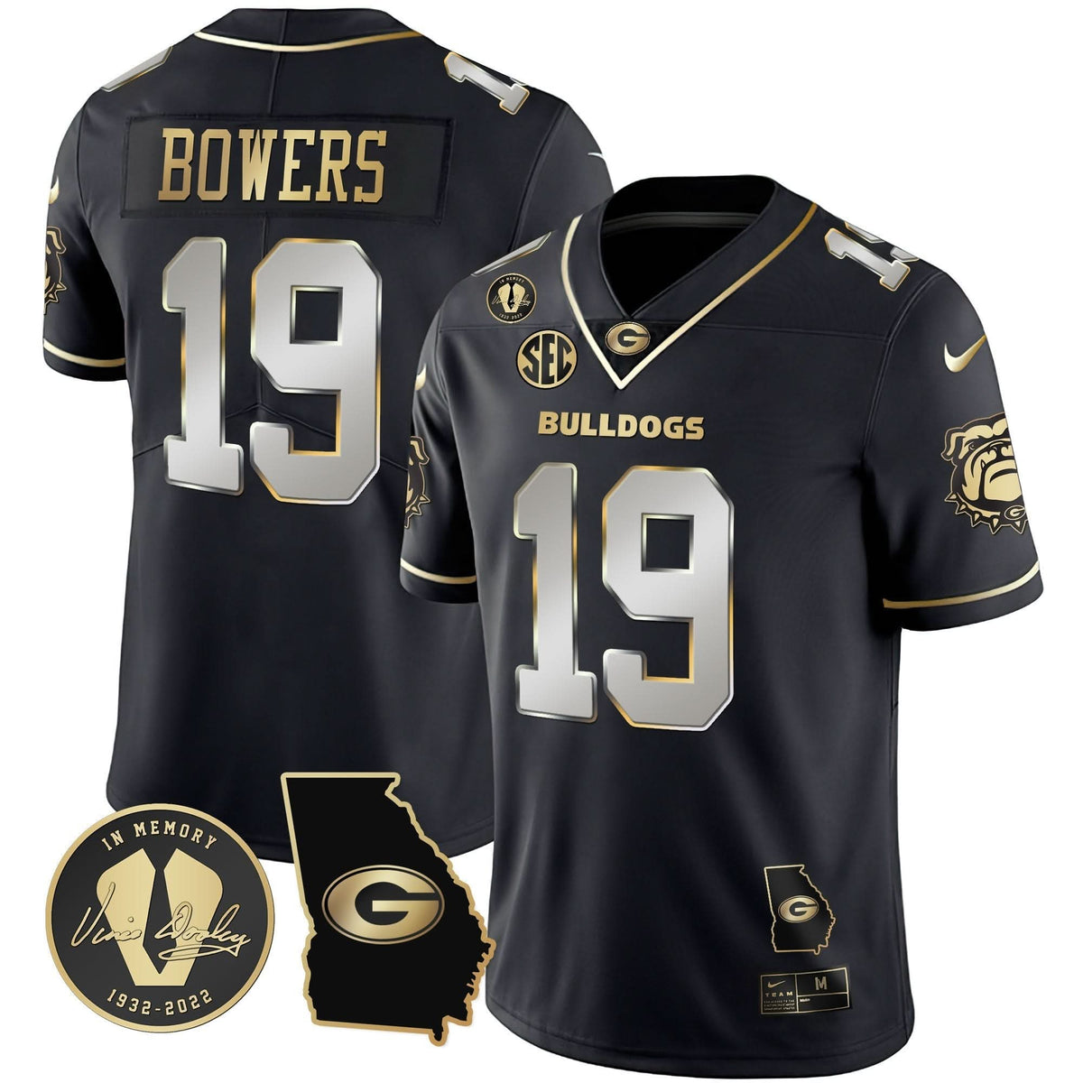 Green Bay Packers 2023 Vapor Jersey - Georgia Map