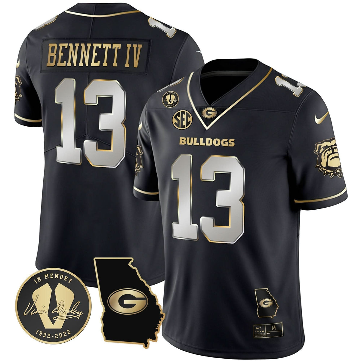 Green Bay Packers 2023 Vapor Jersey - Georgia Map