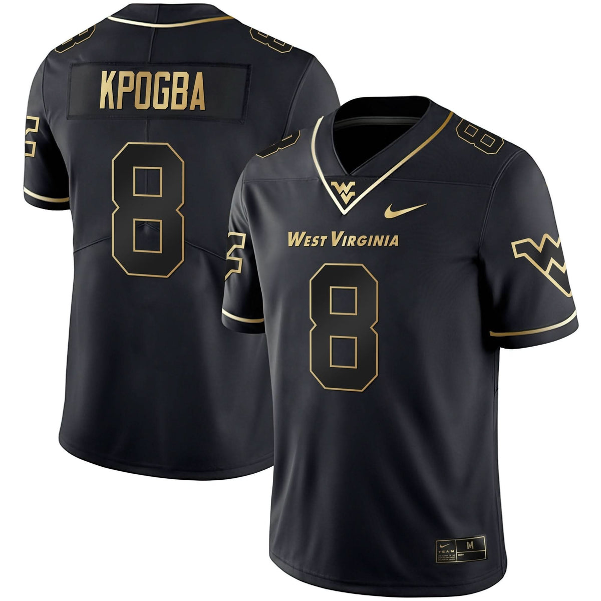Mountaineers Black Limited & Gold Vapor Jersey-Cuztomshoes