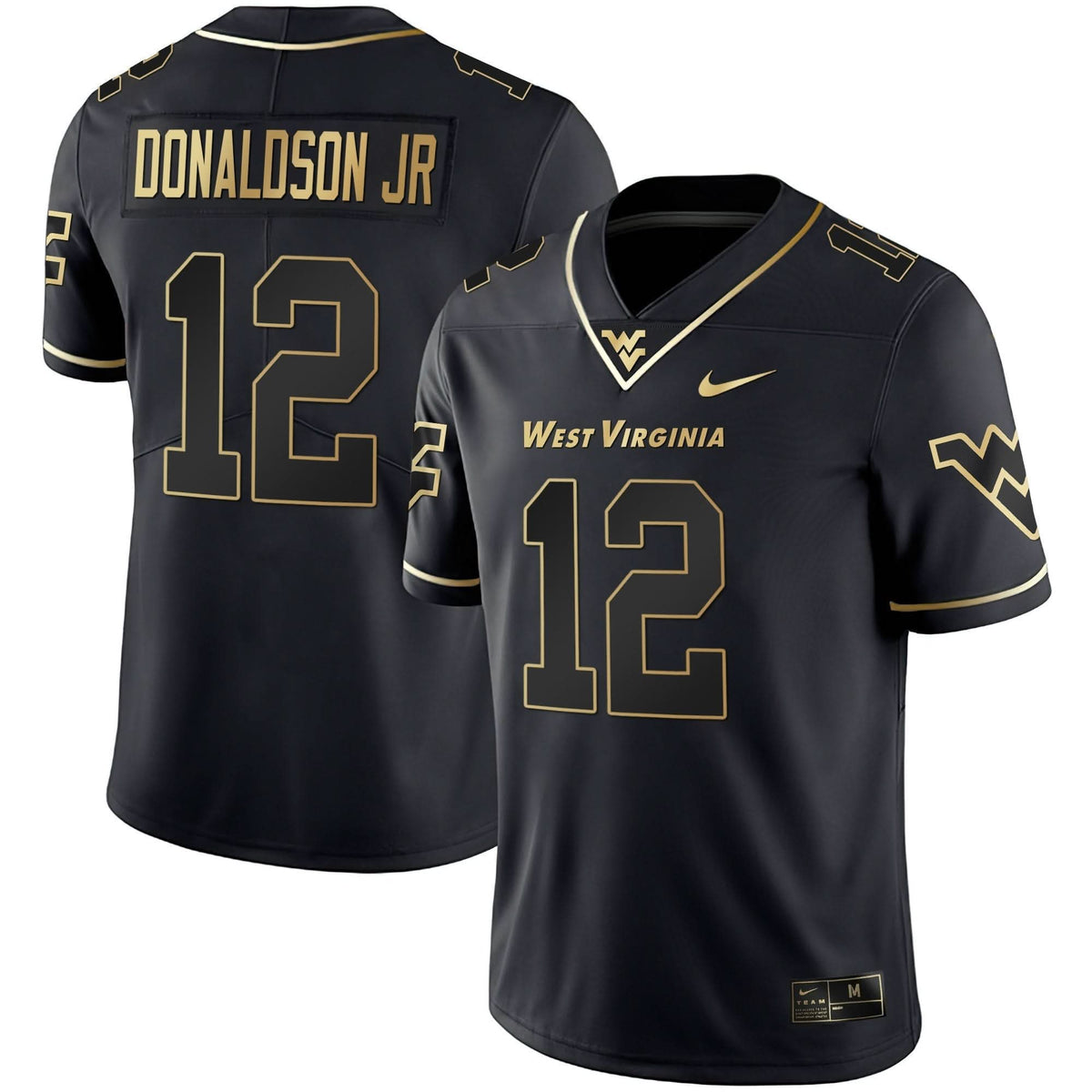 Mountaineers Black Limited & Gold Vapor Jersey-Cuztomshoes