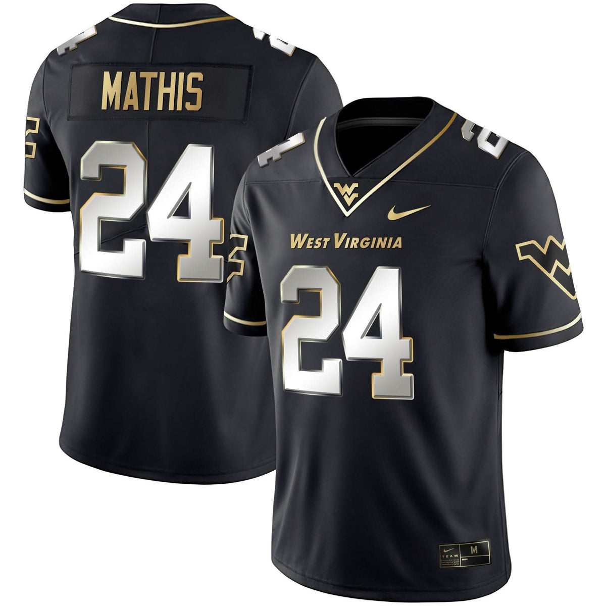Mountaineers Black Limited & Gold Vapor Jersey-Cuztomshoes