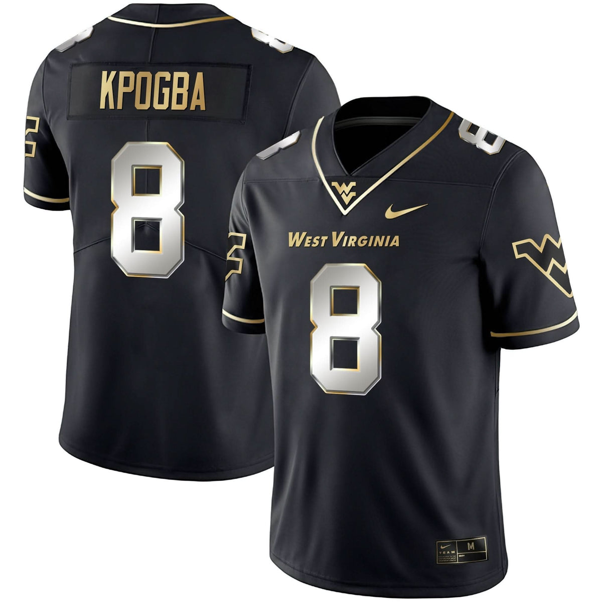 Mountaineers Black Limited & Gold Vapor Jersey-Cuztomshoes