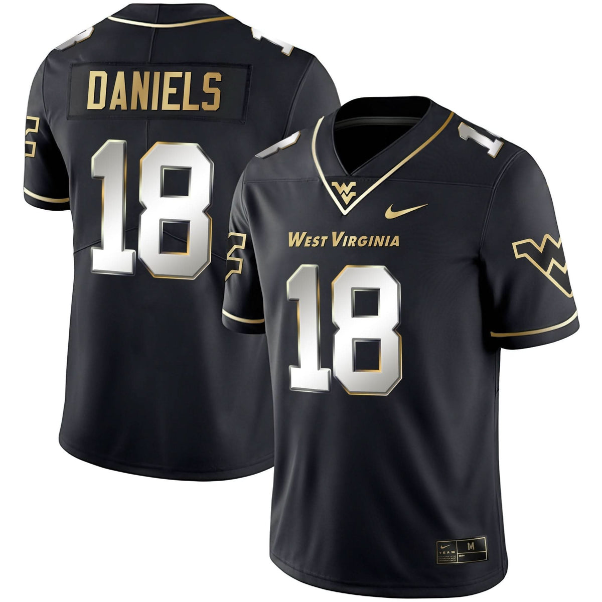 Mountaineers Black Limited & Gold Vapor Jersey-Cuztomshoes