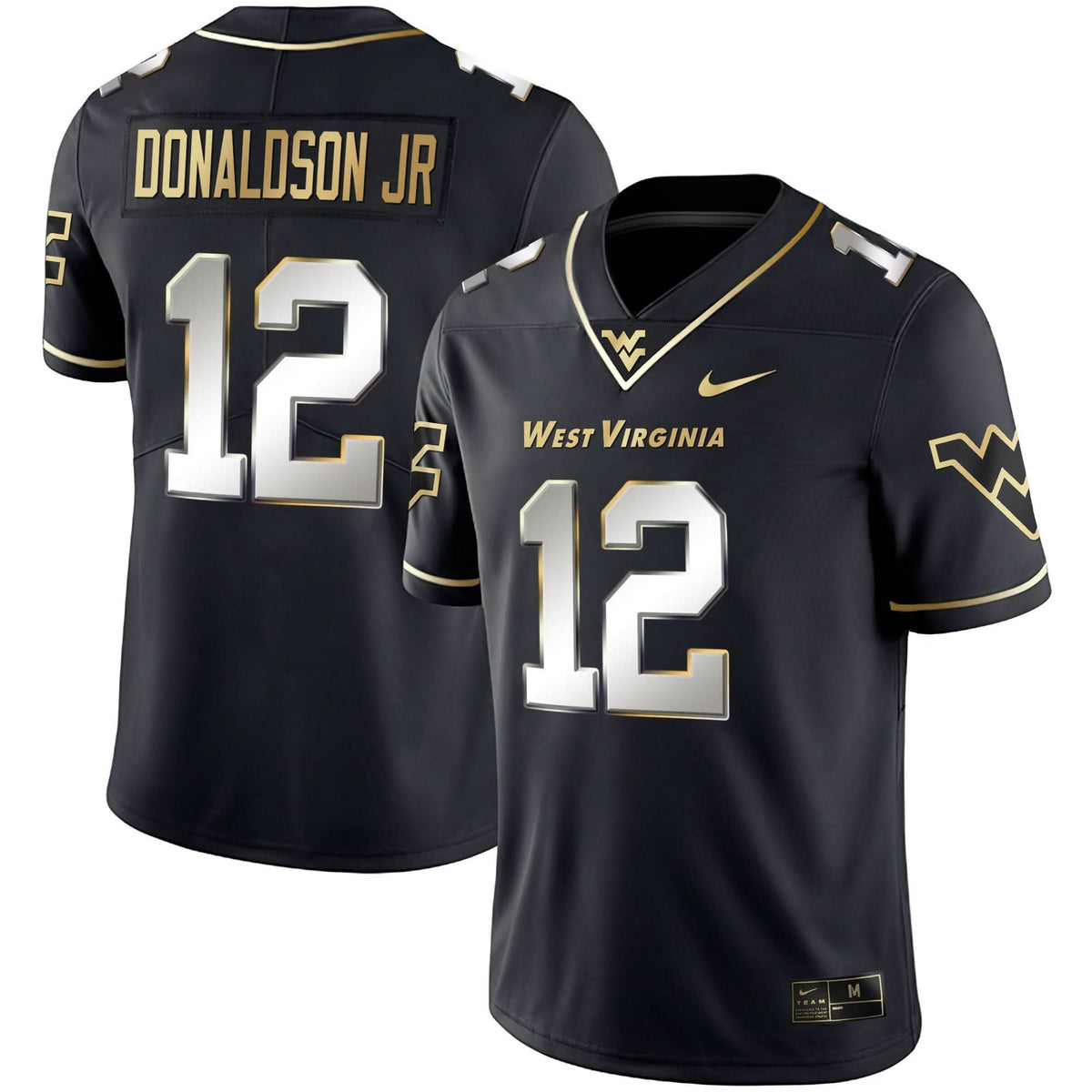 Mountaineers Black Limited & Gold Vapor Jersey-Cuztomshoes