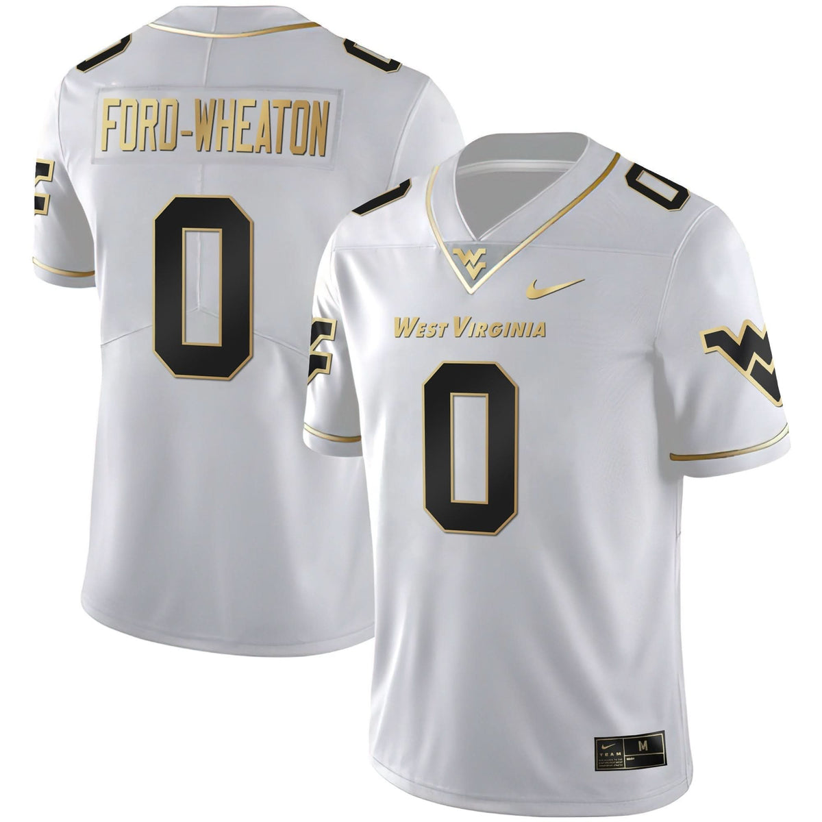 Mountaineers Black Limited & Gold Vapor Jersey-Cuztomshoes