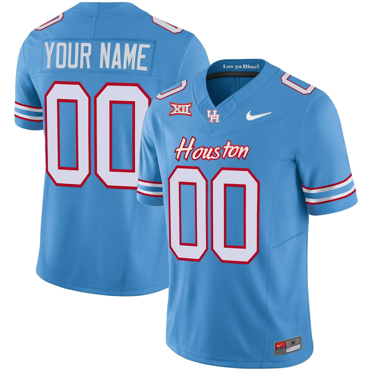 Houston Astros 2023 Oilers Inspired Vapor Custom Jersey V4-Cuztomshoes