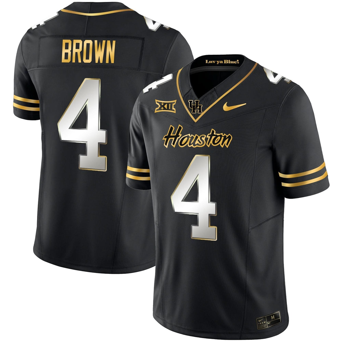Houston Astros 2023 Oilers Inspired Gold Jersey