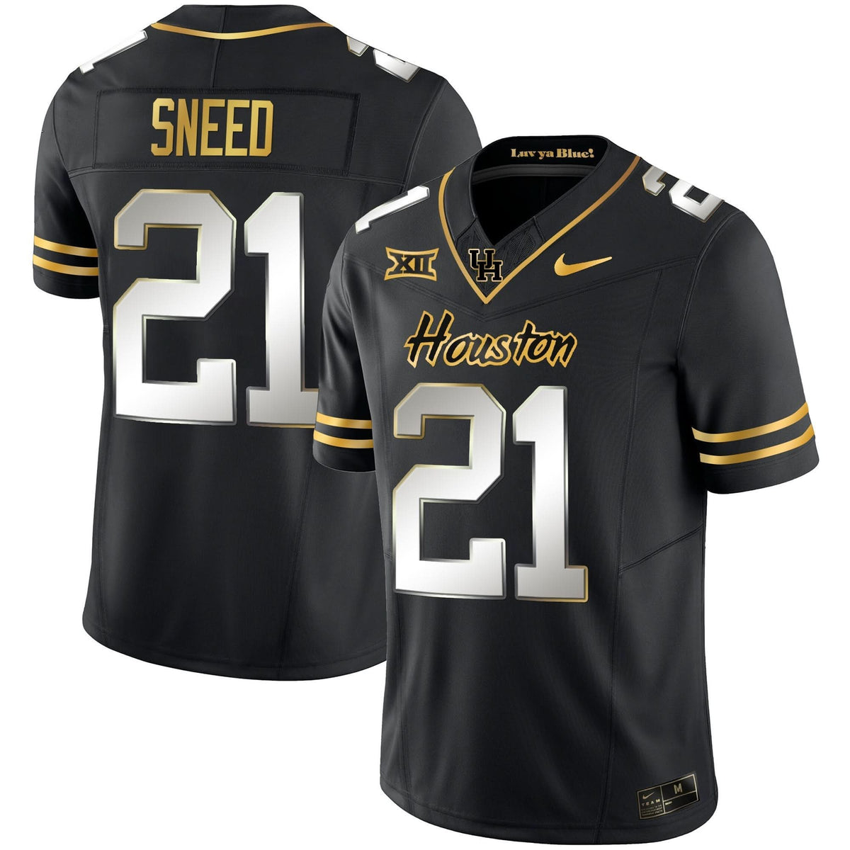 Houston Astros 2023 Oilers Inspired Gold Jersey