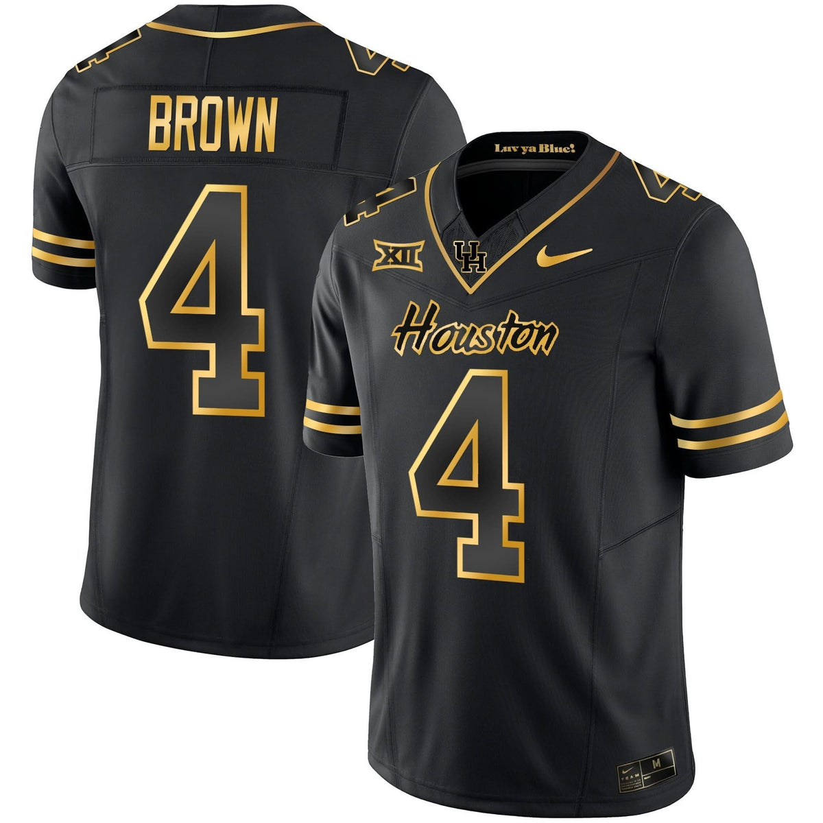 Houston Astros 2023 Oilers Inspired Gold Jersey