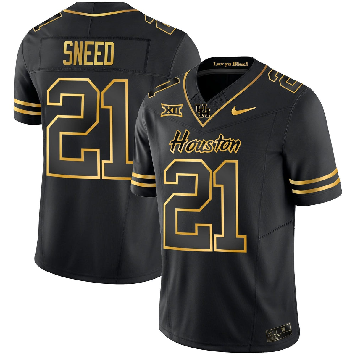 Houston Astros 2023 Oilers Inspired Gold Jersey