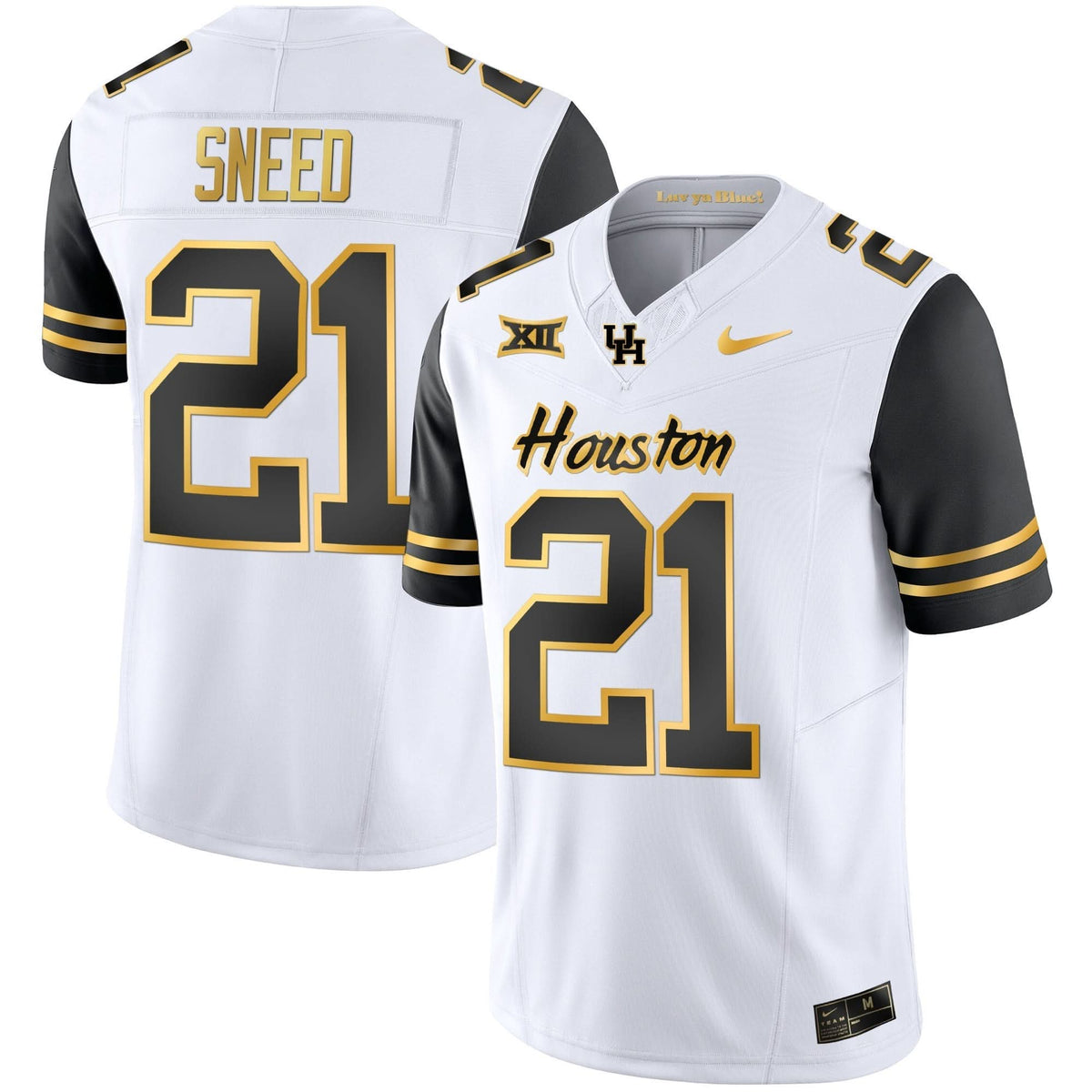 Houston Astros 2023 Oilers Inspired Gold Jersey