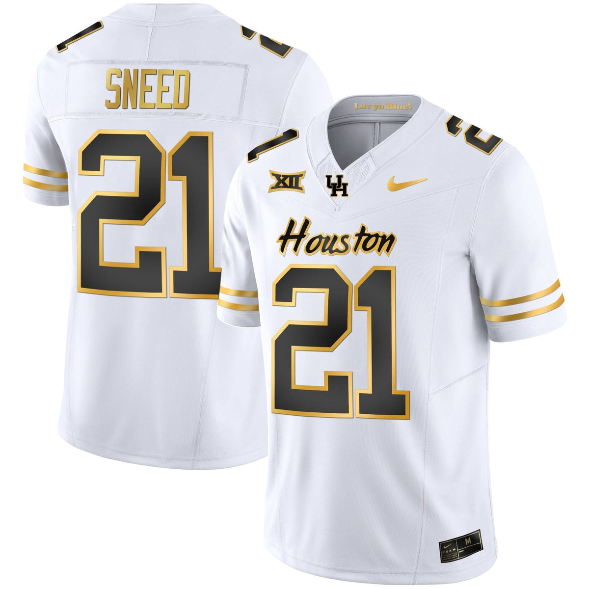 Houston Astros 2023 Oilers Inspired Gold Jersey