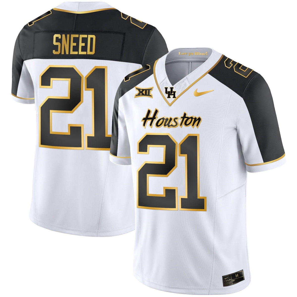 Houston Astros 2023 Oilers Inspired Gold Jersey