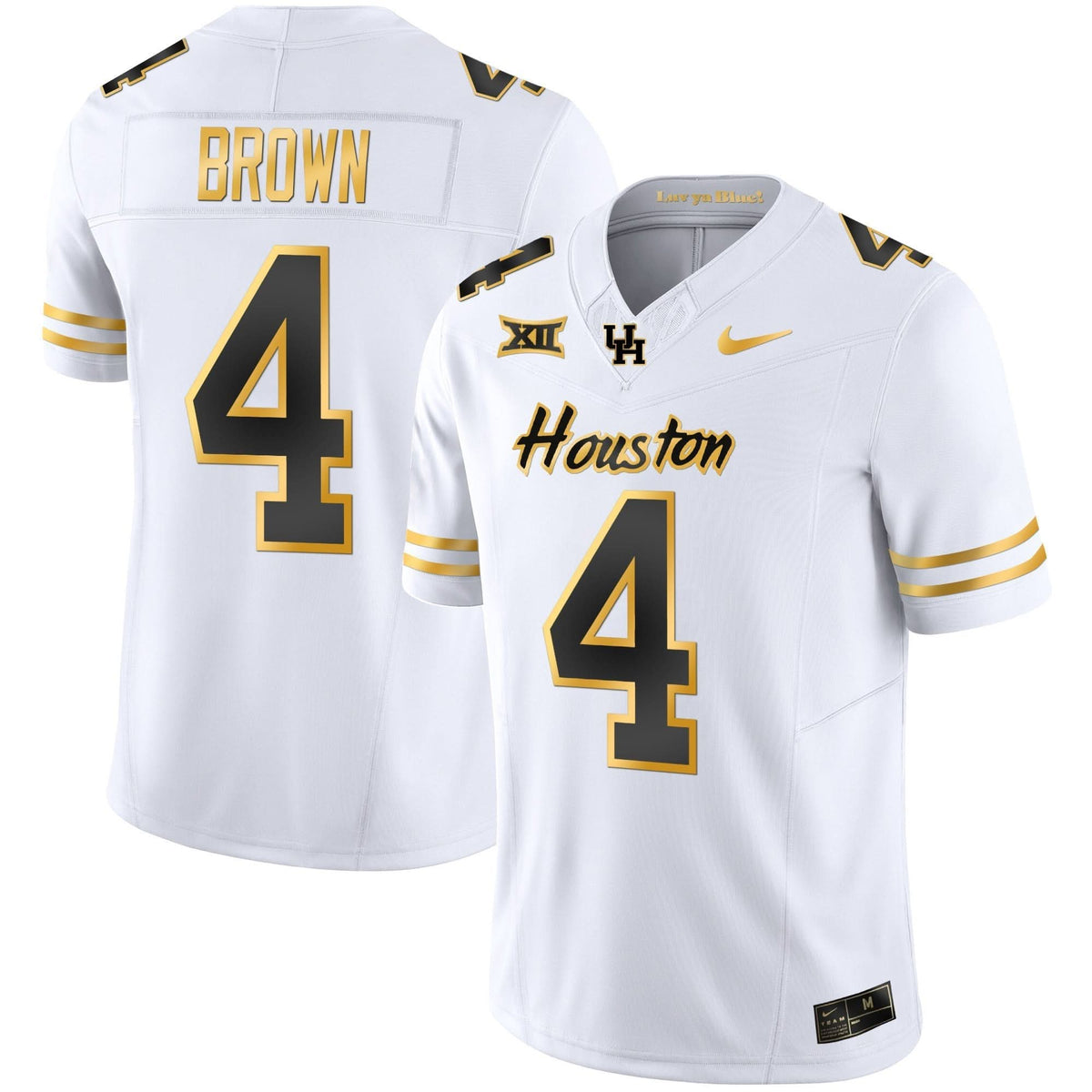 Houston Astros 2023 Oilers Inspired Gold Jersey