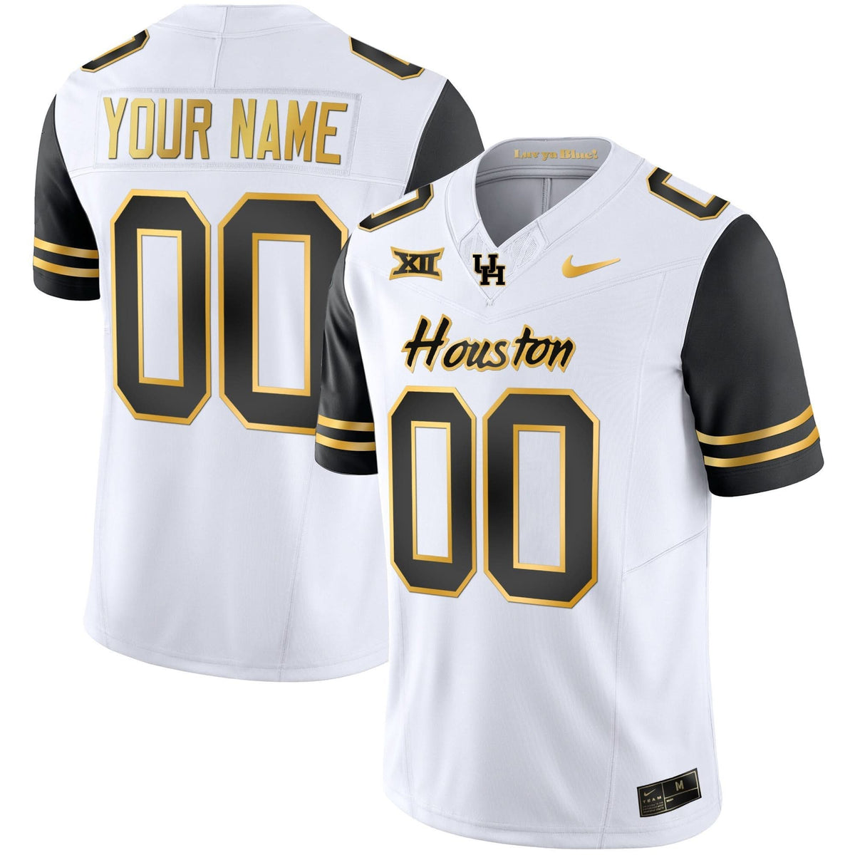 Houston Astros 2023 Oilers Inspired Gold Custom Jersey