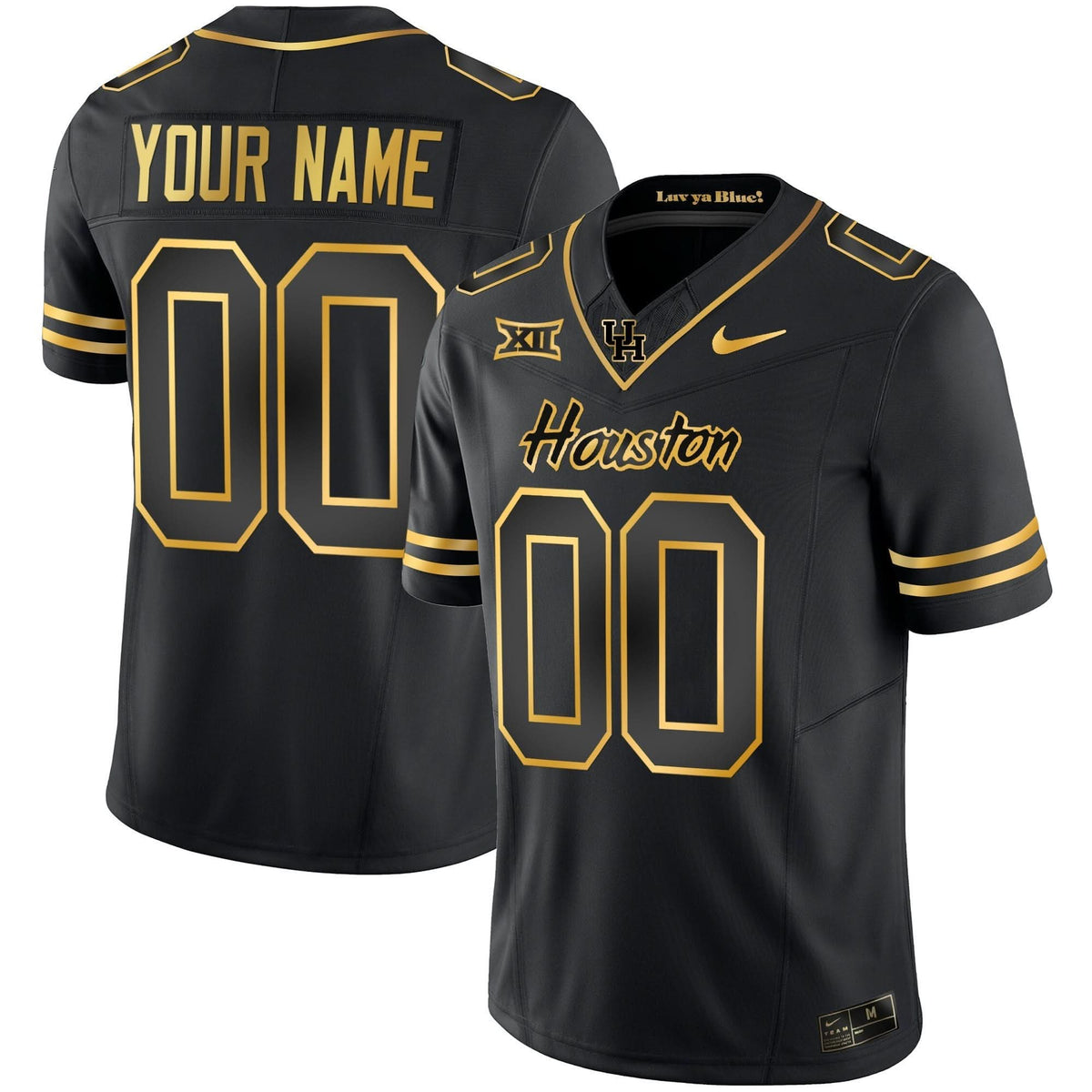 Houston Astros 2023 Oilers Inspired Gold Custom Jersey