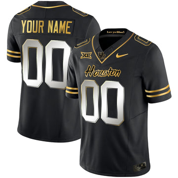 Houston Astros 2023 Oilers Inspired Gold Custom Jersey