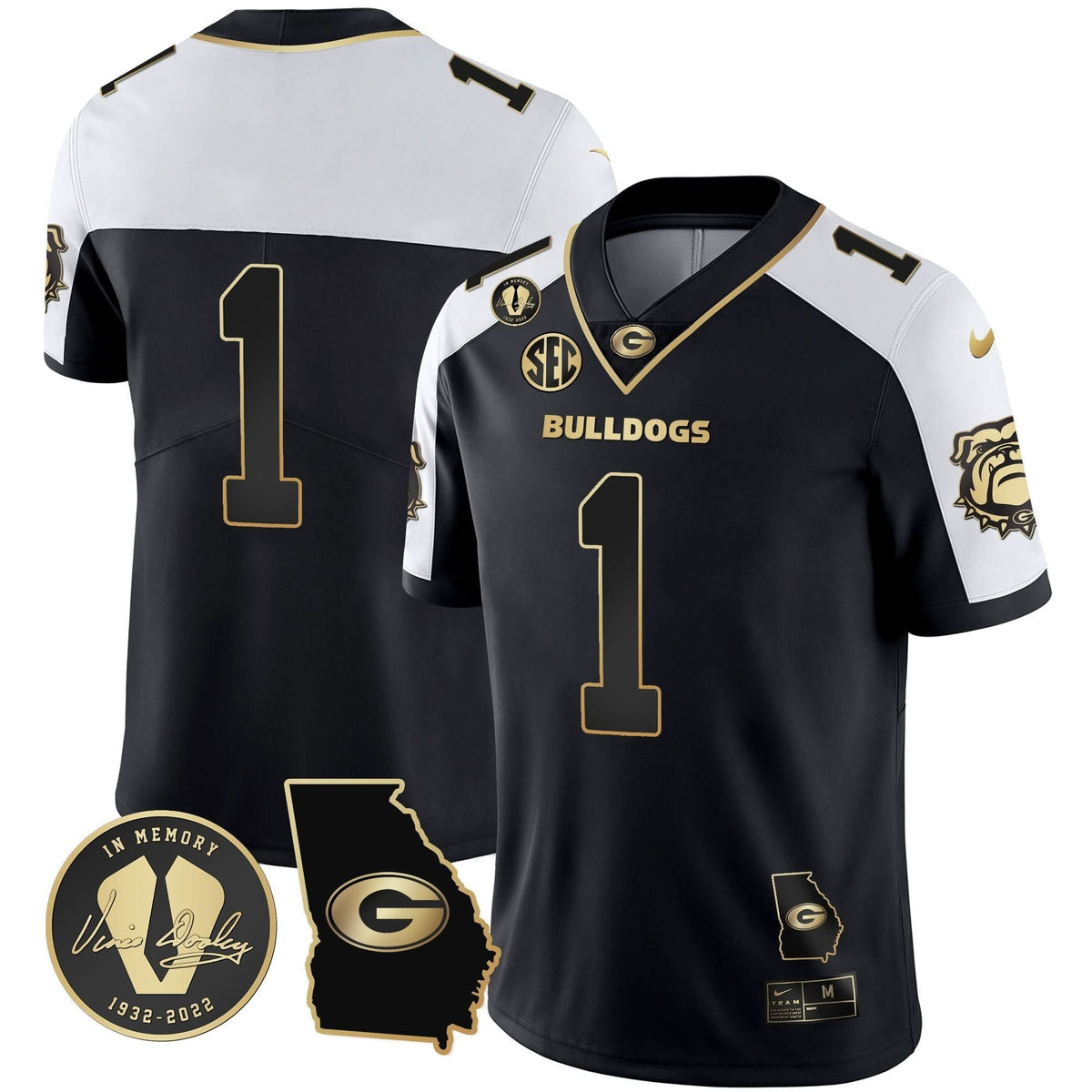 Green Bay Packers 2023 Vapor Jersey - Georgia Map