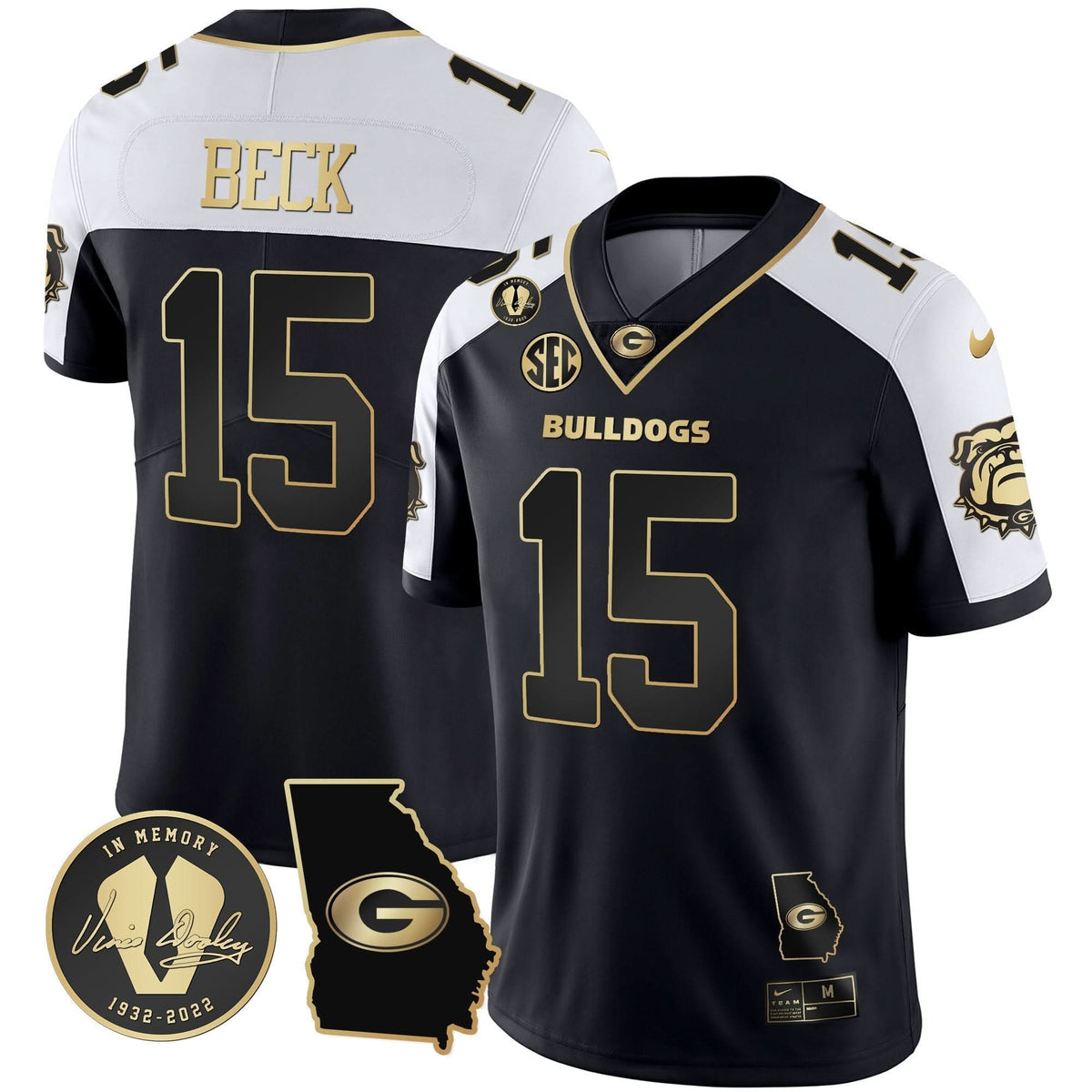 Green Bay Packers 2023 Vapor Jersey - Georgia Map