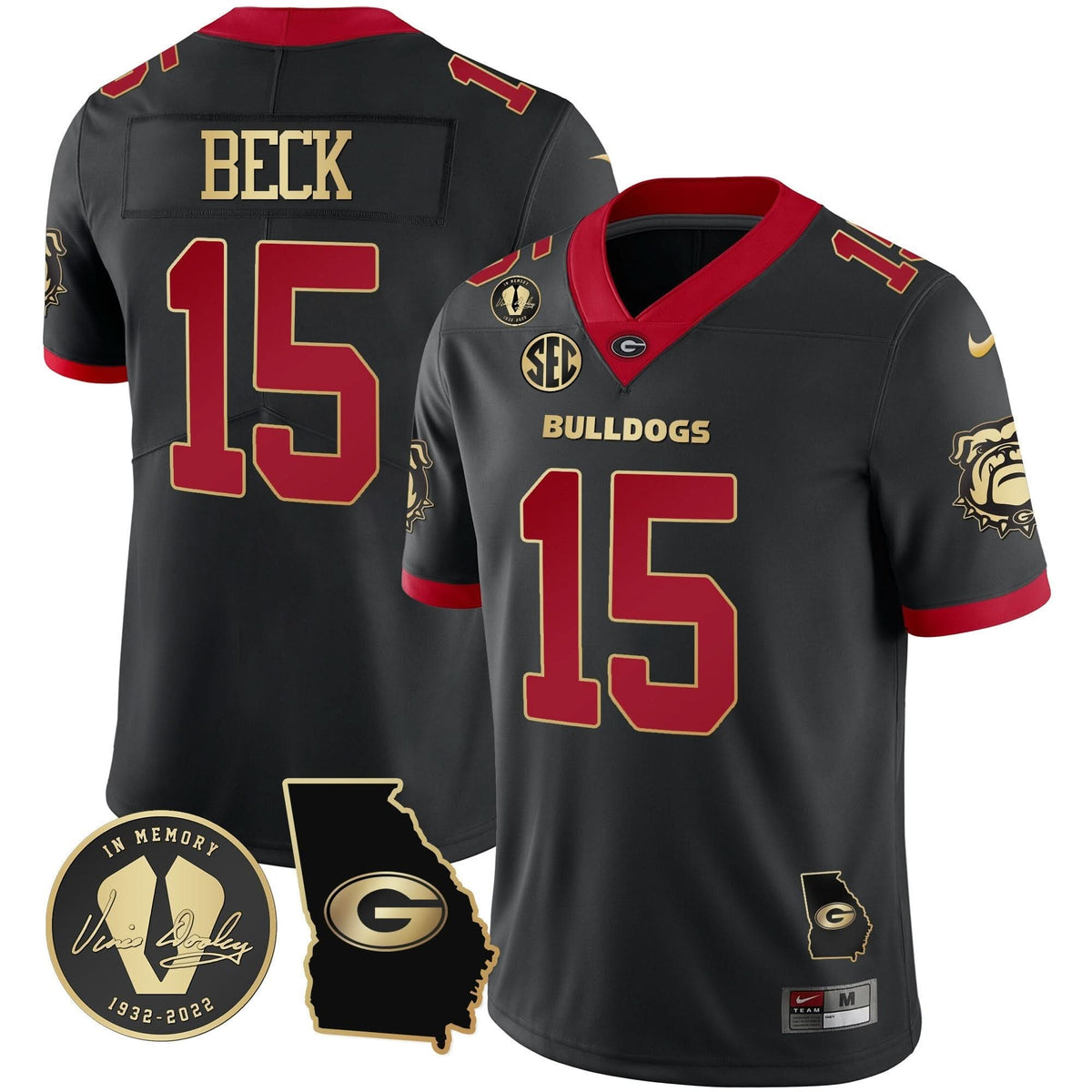 Green Bay Packers 2023 Vapor Jersey - Georgia Map