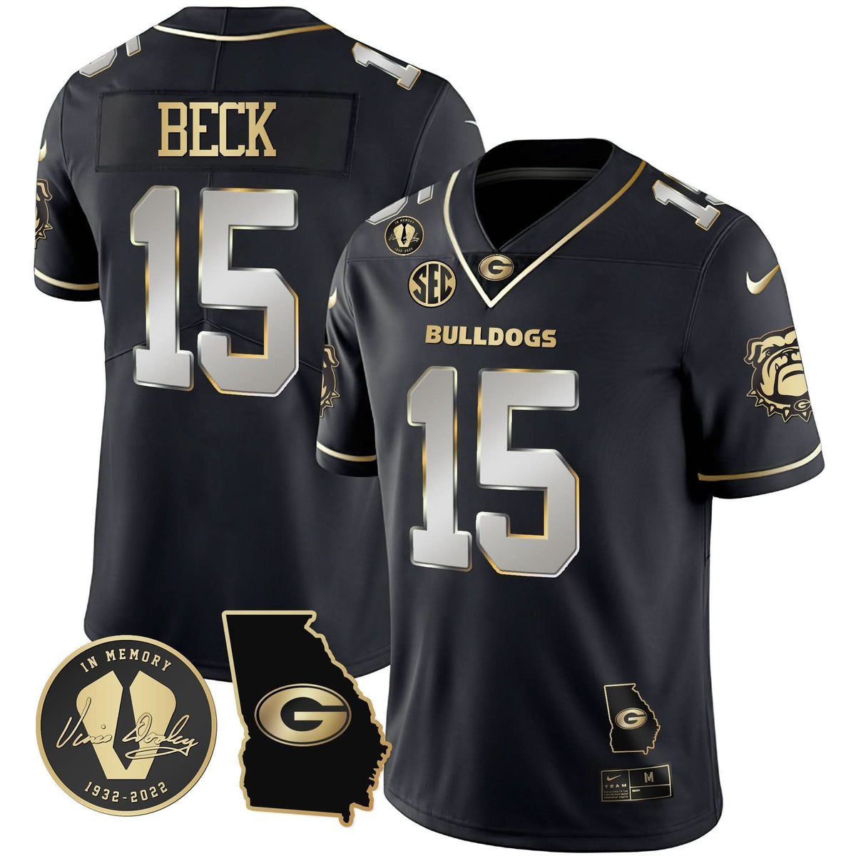 Green Bay Packers 2023 Vapor Jersey - Georgia Map