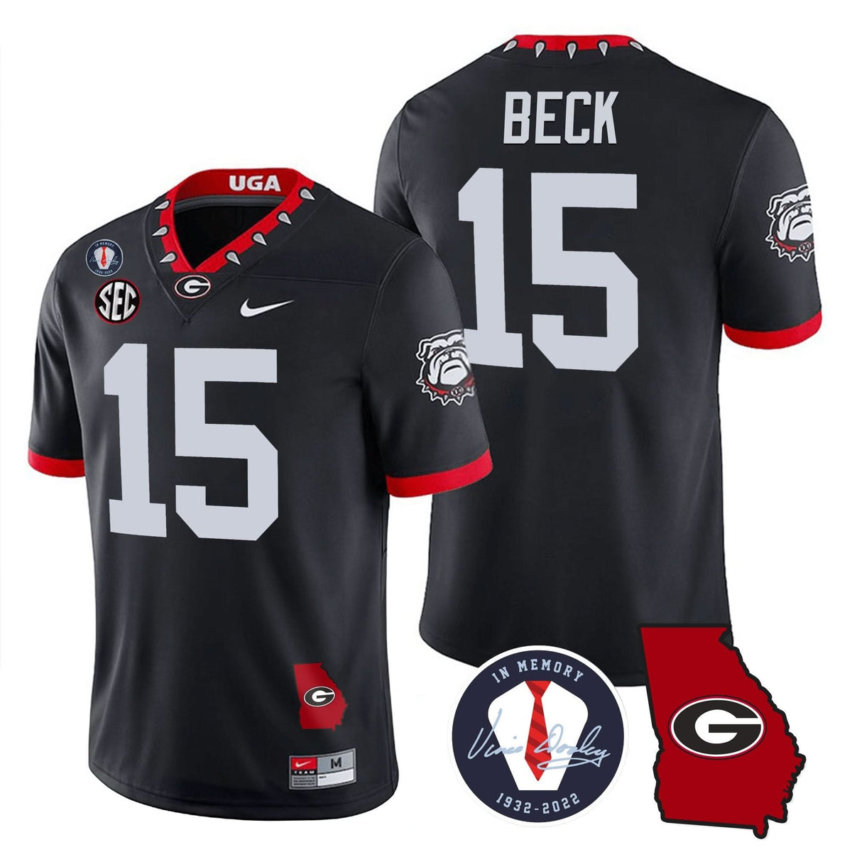 Green Bay Packers 2023 Vapor Jersey - Georgia Map