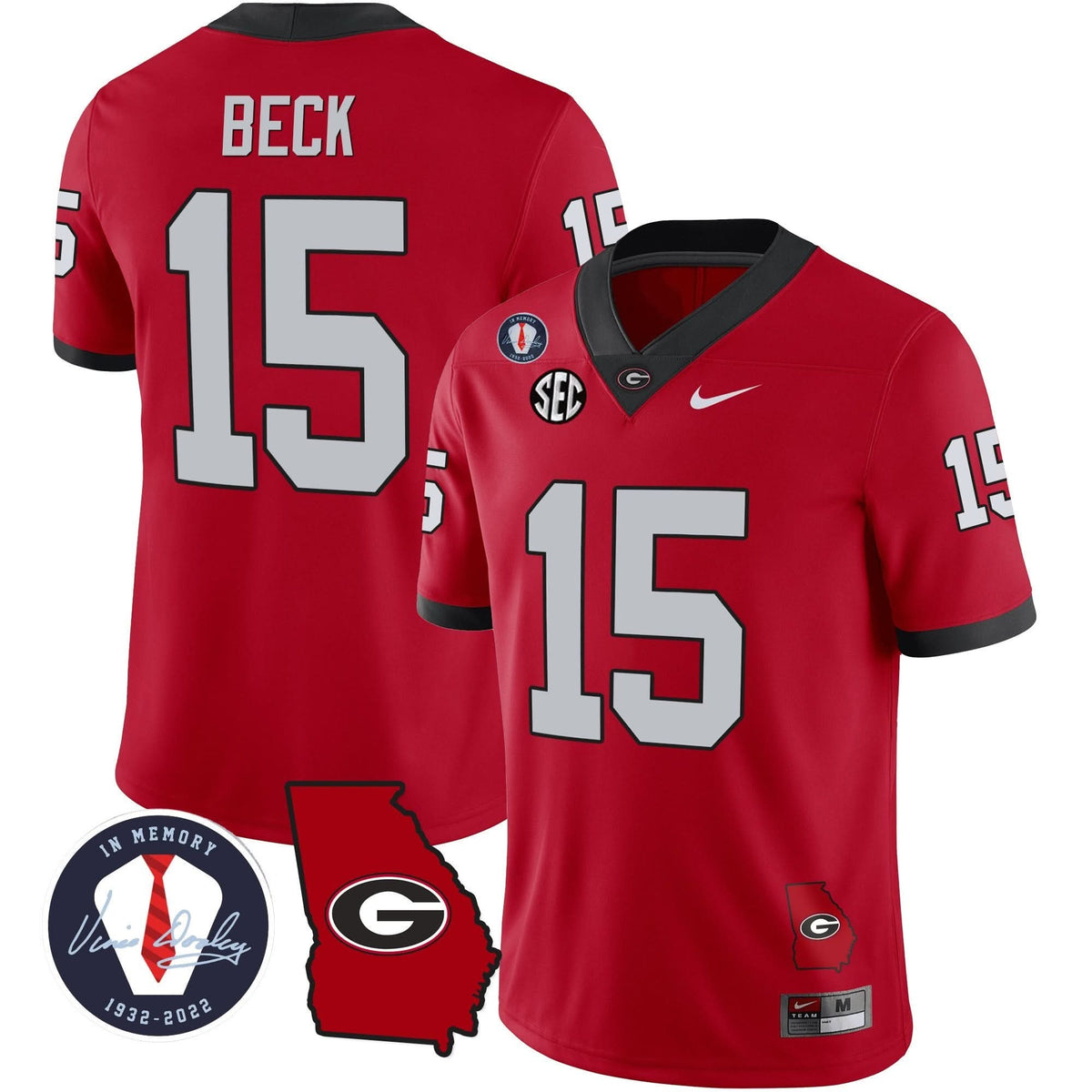 Green Bay Packers 2023 Vapor Jersey - Georgia Map