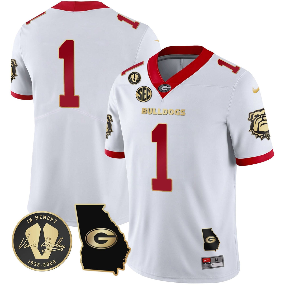 Green Bay Packers 2023 Vapor Jersey - Georgia Map