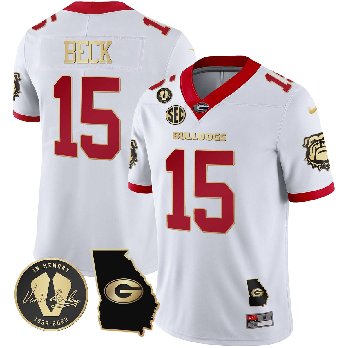 Green Bay Packers 2023 Vapor Jersey - Georgia Map