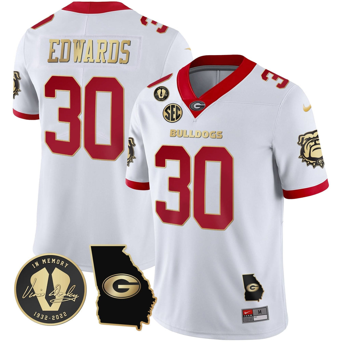 Green Bay Packers 2023 Vapor Jersey - Georgia Map