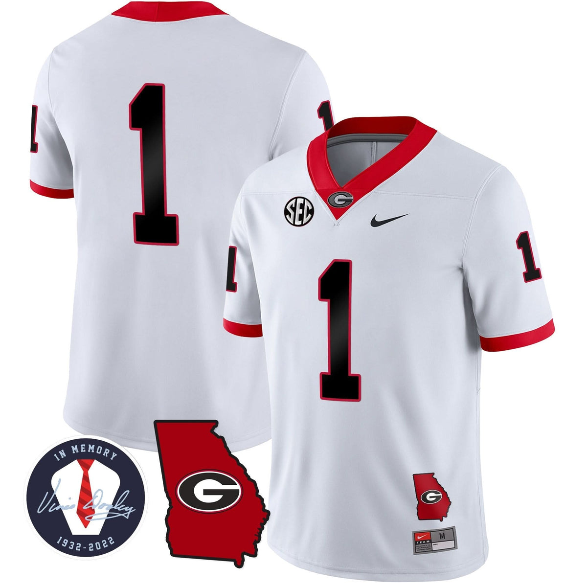 Green Bay Packers 2023 Vapor Jersey - Georgia Map