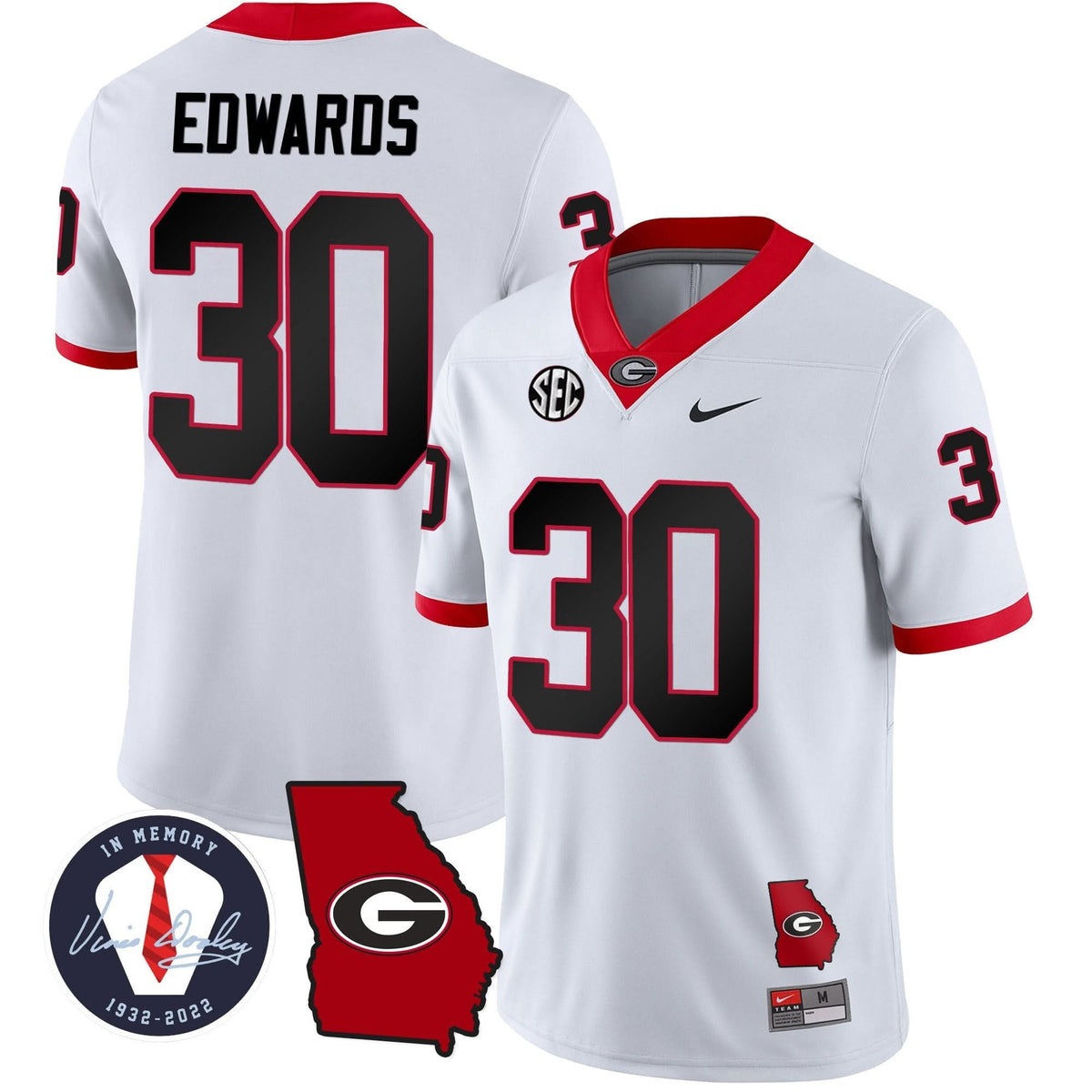 Green Bay Packers 2023 Vapor Jersey - Georgia Map