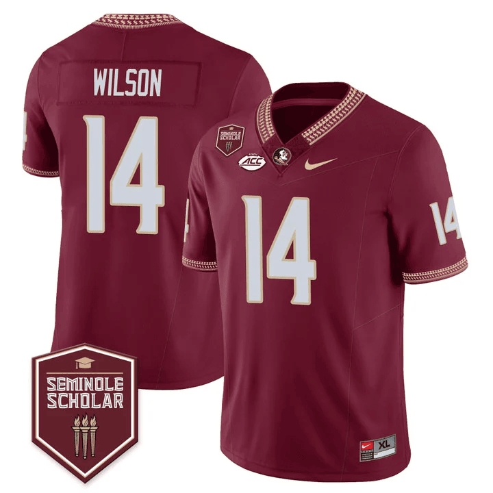 Florida State Seminoles Scholar Patch Vapor Limited Jersey