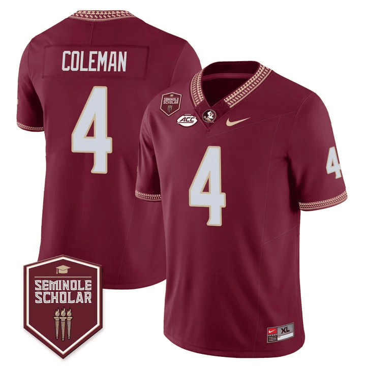 Florida State Seminoles Scholar Patch Vapor Limited Jersey