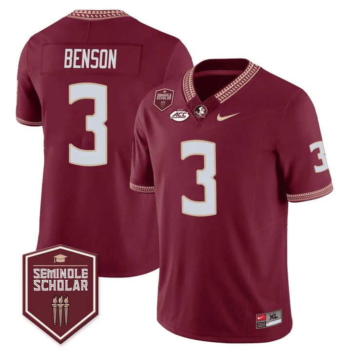 Florida State Seminoles Scholar Patch Vapor Limited Jersey
