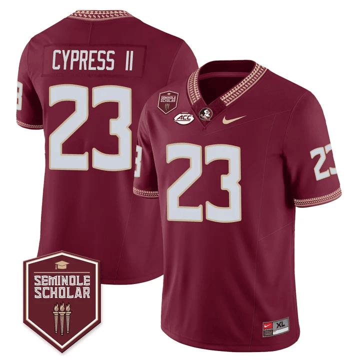 Florida State Seminoles Scholar Patch Vapor Limited Jersey