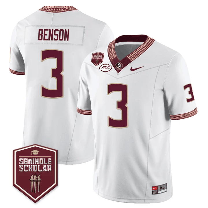 Florida State Seminoles Scholar Patch Vapor Limited Jersey