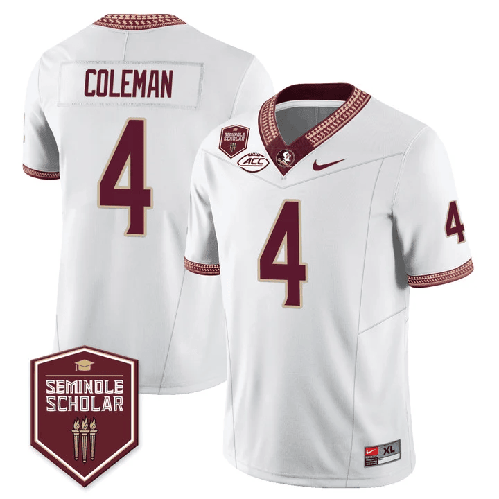 Florida State Seminoles Scholar Patch Vapor Limited Jersey