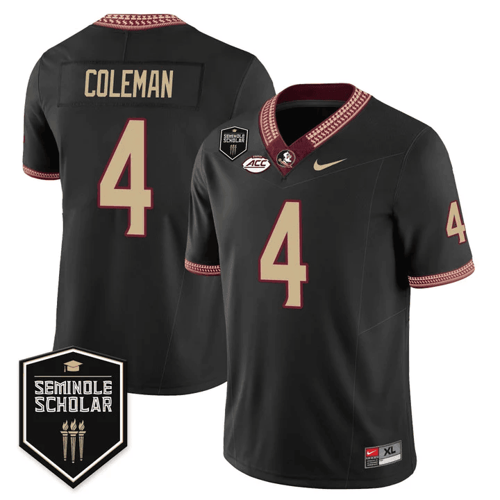 Florida State Seminoles Scholar Patch Vapor Limited Jersey