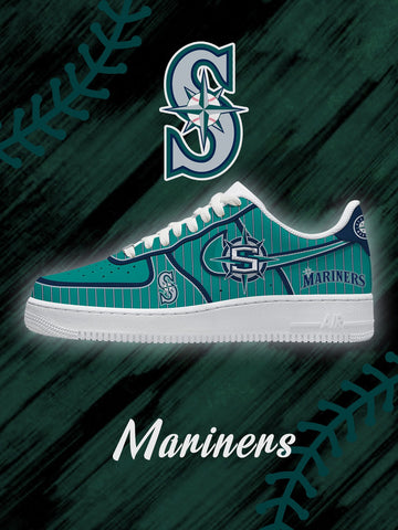 Seattle Baseball V.2 Custom Low-top Sneakers For Fans