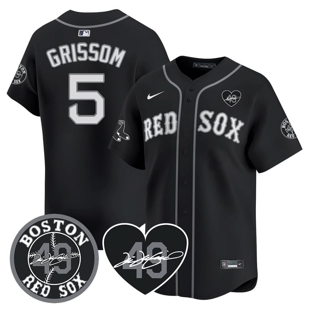 Boston Red Sox Tim Wakefield Memorial Patch Vaper Premier Limited Jersey - Stitched- Stitched