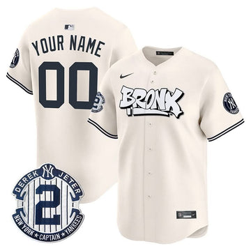 New York Yankees The Bronx Graffiti Vapor Premier Limited Custom Jersey V3 - Stitched