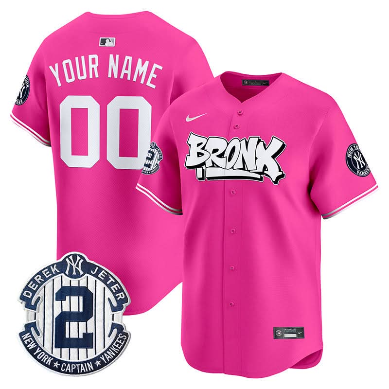 New York Yankees The Bronx Graffiti Vapor Premier Limited Custom Jersey V3 - Stitched